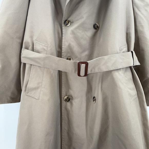 Vintage Austin Reed Trenchcoat Removeable Lining 42 L Beige‎ Regent Street Read - Picture 2 of 13